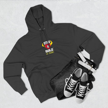 STFU & BUILD® | “Stop Complaining” — Men’s Premium Pullover Hoodie