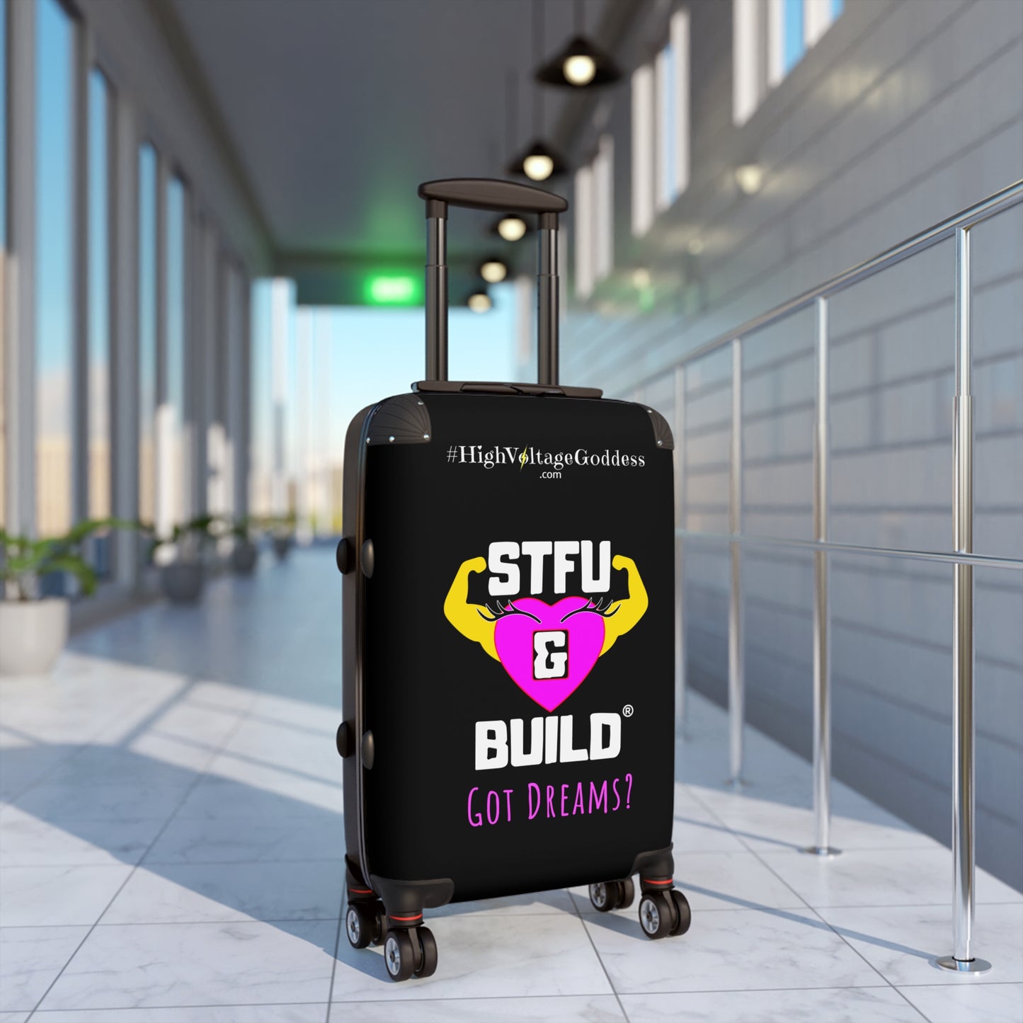 STFU & BUILD® | Women's Empowerment — Travel Luggage