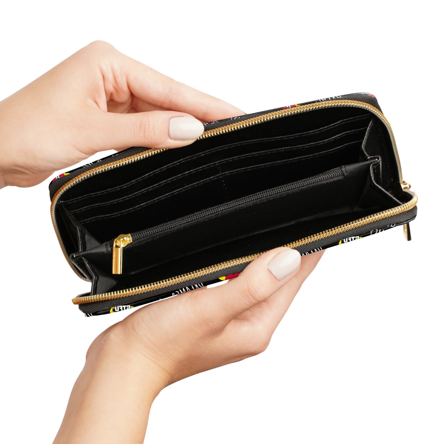 STFU & BUILD® | Classic Collage — Zipper Wallet
