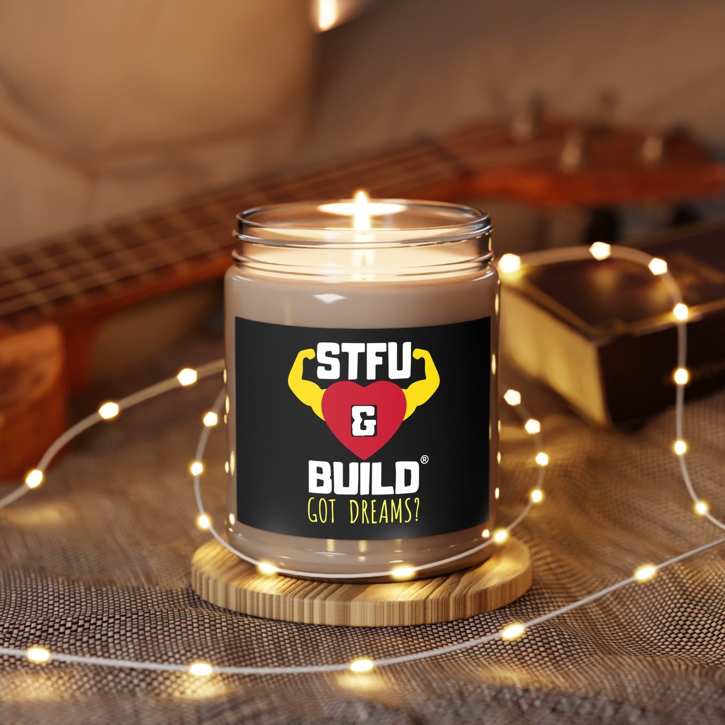 STFU & BUILD ® Classic Design- Scented Candle, 9oz