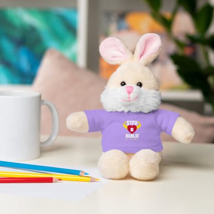 STFU & BUILD® - Classic Logo - Stuffed Animals with Tee