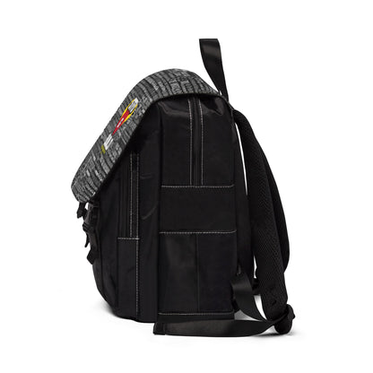 STFU & BUILD® - Word Art Wrap - Unisex Casual Shoulder Backpack
