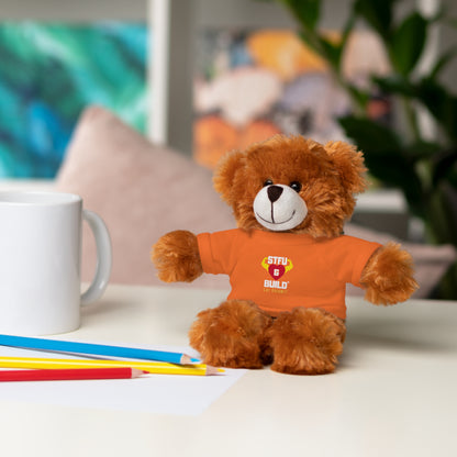 STFU & BUILD® - Classic Logo - Stuffed Animals with Tee