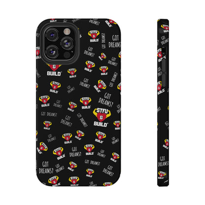 STFU & BUILD® iPhone & Samsung Impact-Resistant Cell Phone Cases - Classic Collage (Various Sizes/Glossy or Matte)