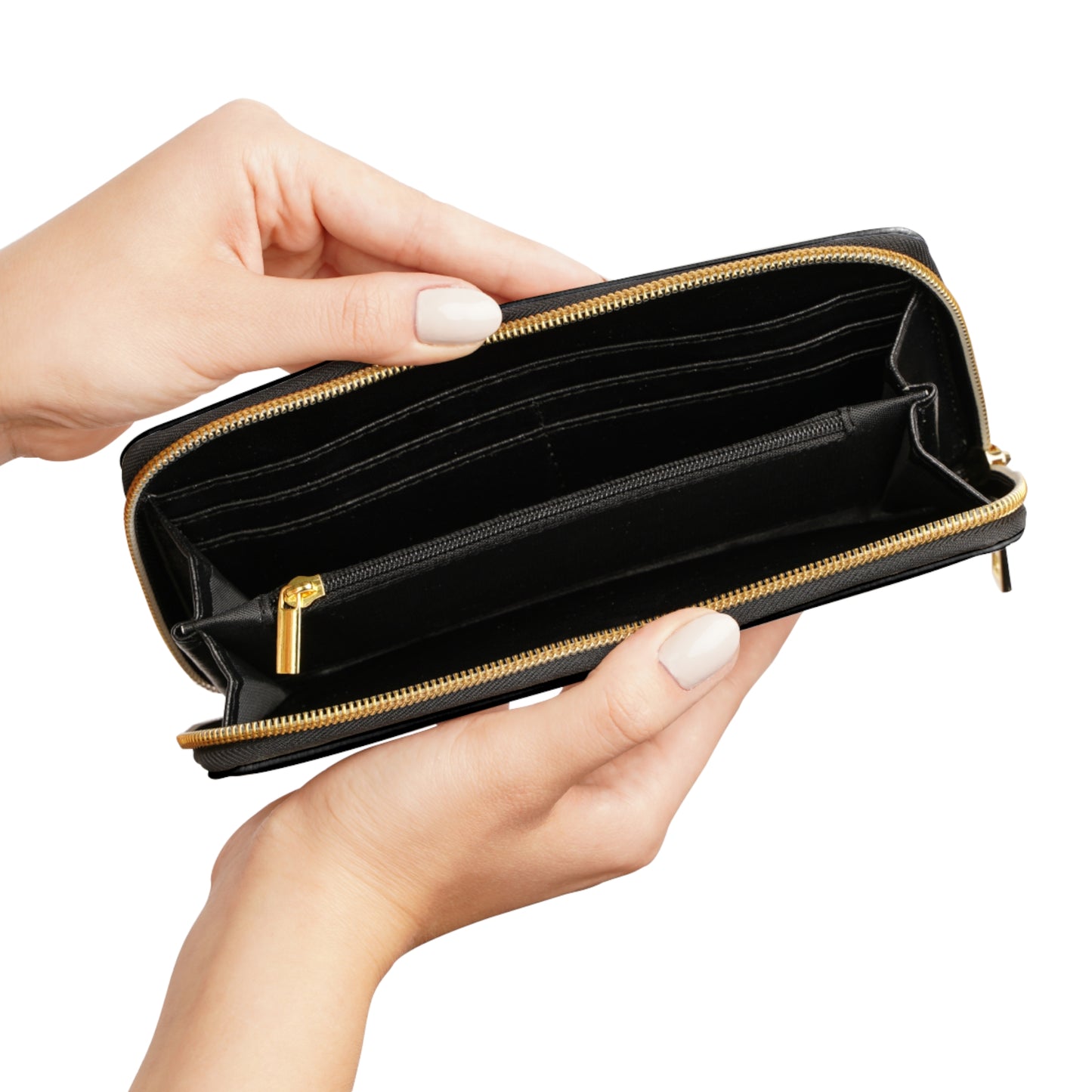 STFU & BUILD® | Spend With Intention — Zipper Wallet