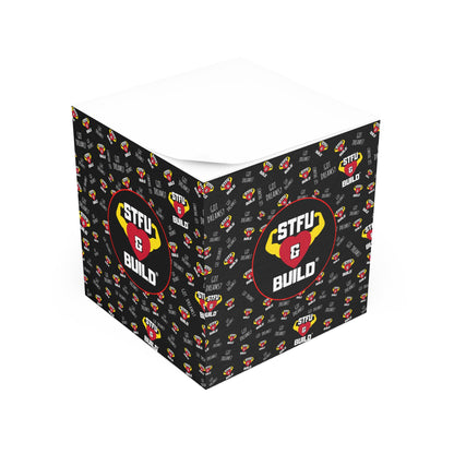 STFU & BUILD® - Classic Collage - Note Cube