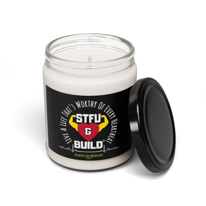 "Live A Life That's Worthy Of Every Heartbeat" - Deliciously-Scented Aromatherapy Candle, 9oz