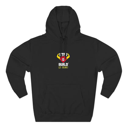 STFU & BUILD® | “Stop Complaining” — Women’s Premium Pullover Hoodie