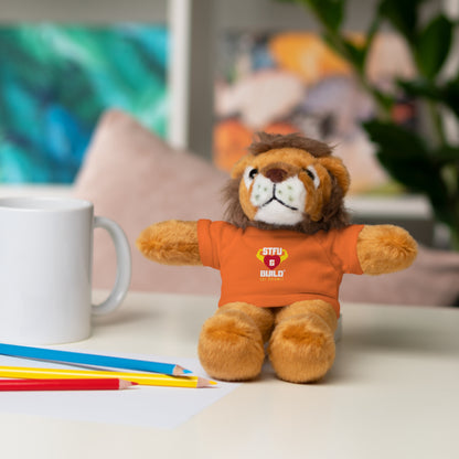 STFU & BUILD® - Classic Logo - Stuffed Animals with Tee