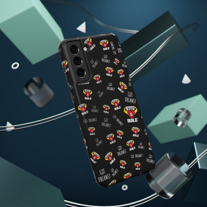 STFU & BUILD® iPhone & Samsung Impact-Resistant Cell Phone Cases - Classic Collage (Various Sizes/Glossy or Matte)
