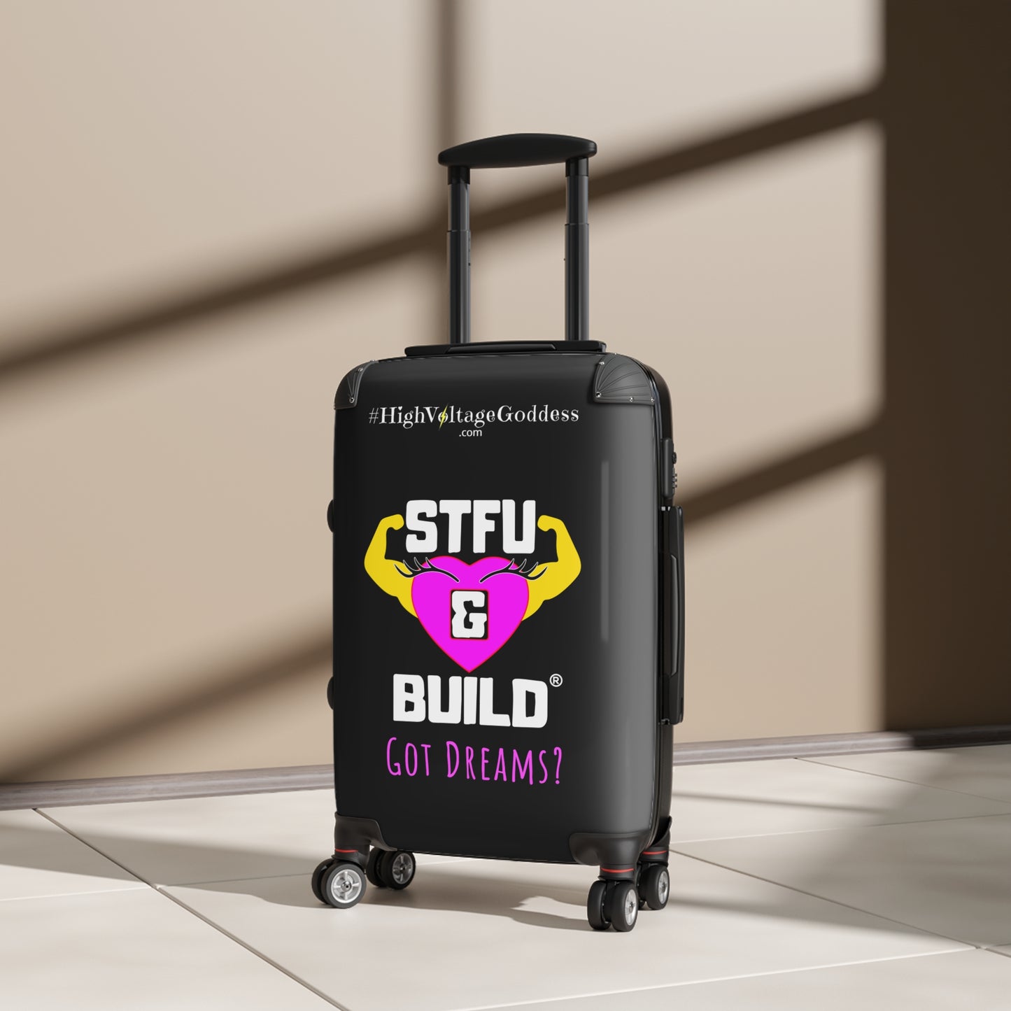 STFU & BUILD® | Women's Empowerment — Travel Luggage