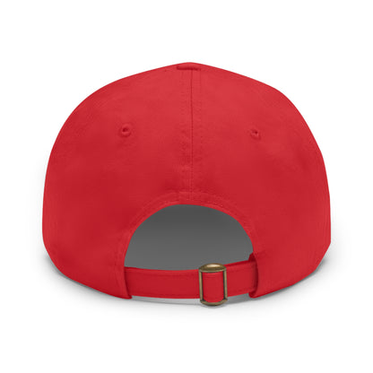 STFU & BUILD® Dad Hat with Leather Patch - "Stop Complaining... Nobody Gives A Shit"