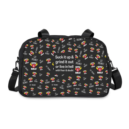 STFU & BUILD® - Grind It Out - Classic Collage - Gym Bag
