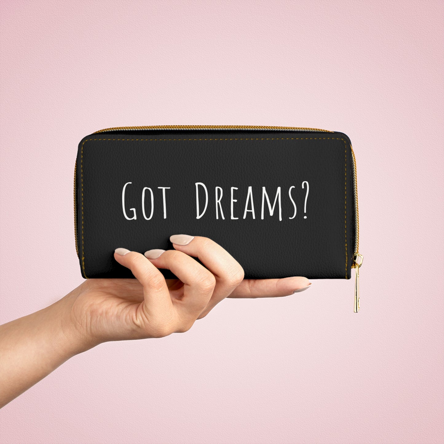 STFU & BUILD® | Got Dreams — Zipper Wallet