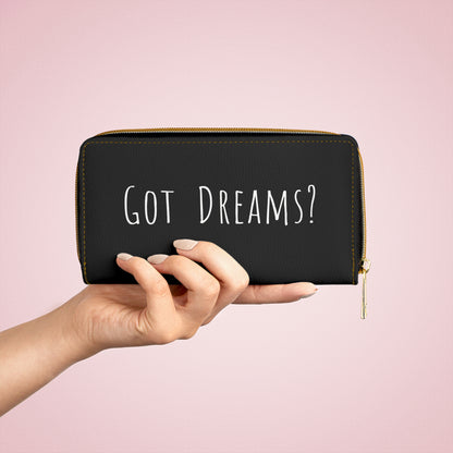 STFU & BUILD® | Got Dreams — Zipper Wallet