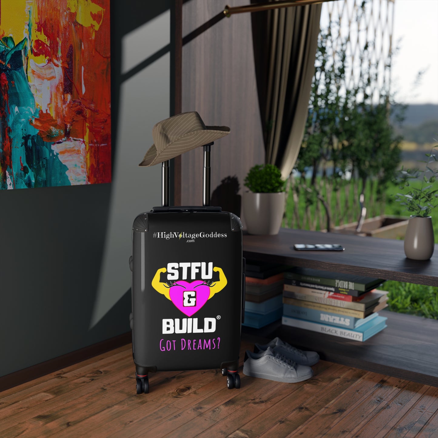 STFU & BUILD® | Women's Empowerment — Travel Luggage
