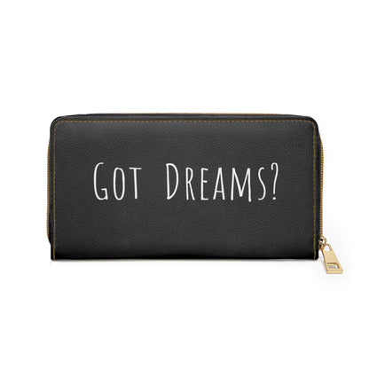 STFU & BUILD® | Got Dreams — Zipper Wallet