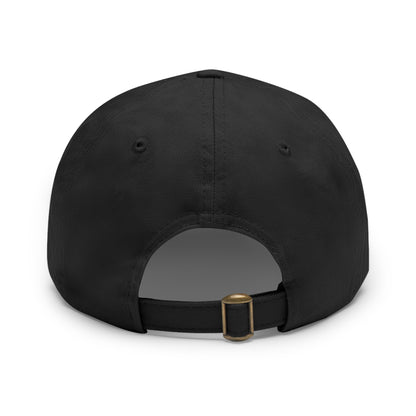STFU & BUILD® Dad Hat with Leather Patch - "Stop Complaining... Nobody Gives A Shit"