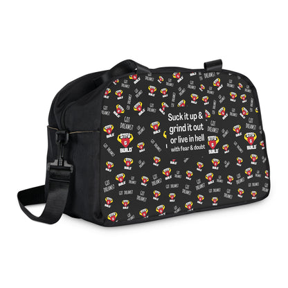 STFU & BUILD® - Grind It Out - Classic Collage - Gym Bag