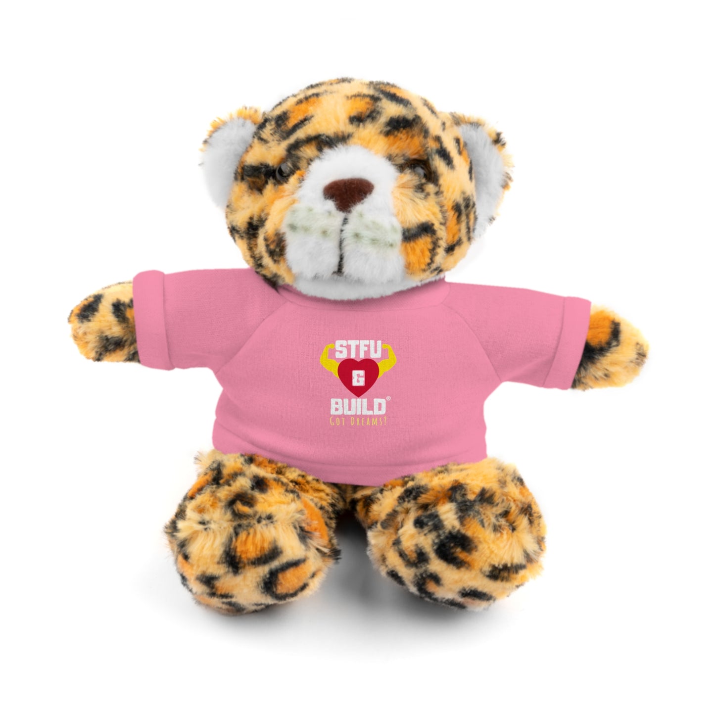 STFU & BUILD® - Classic Logo - Stuffed Animals with Tee