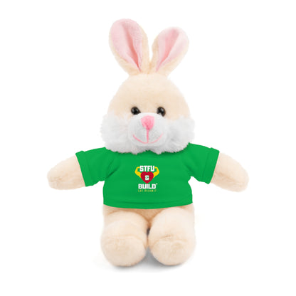 STFU & BUILD® - Classic Logo - Stuffed Animals with Tee