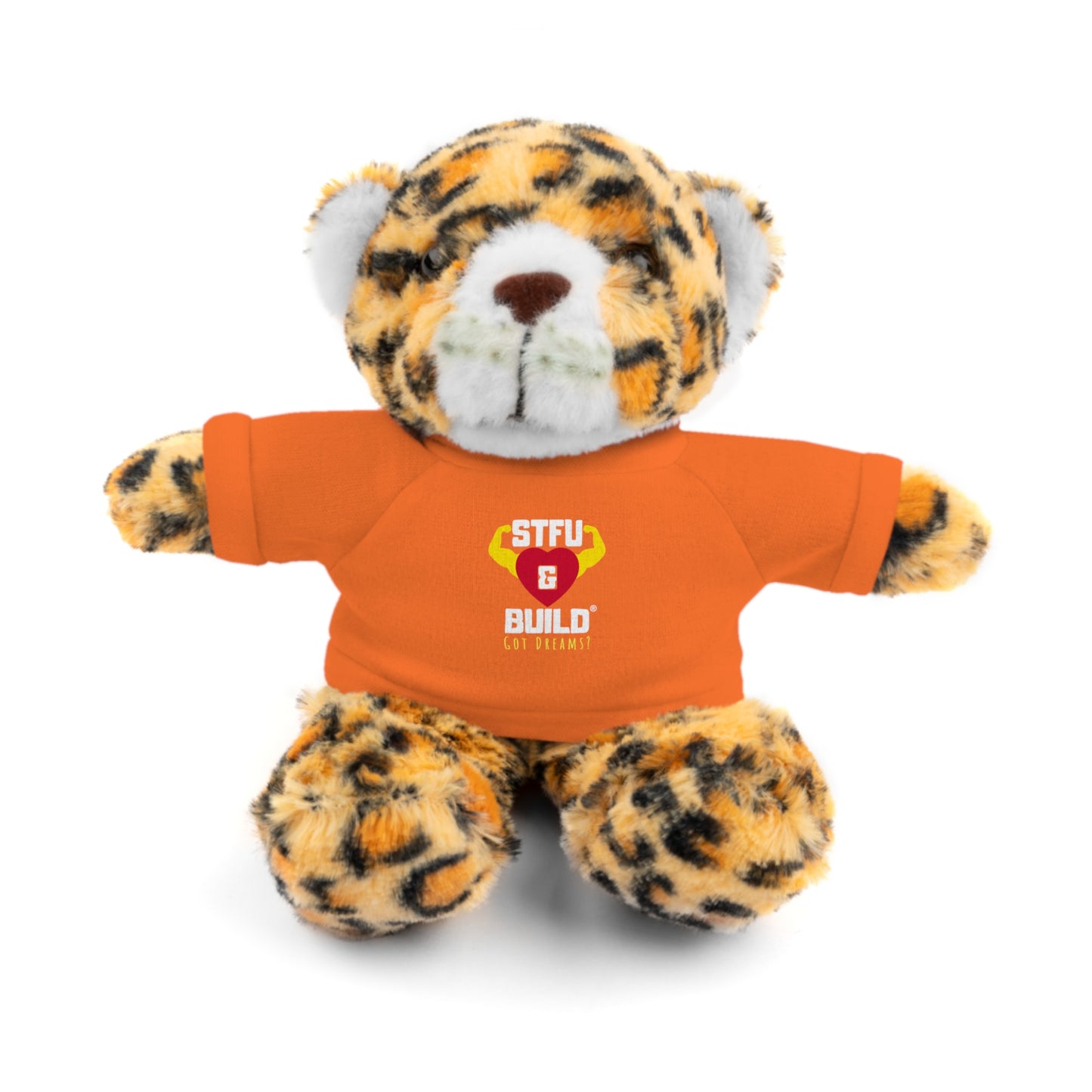 STFU & BUILD® - Classic Logo - Stuffed Animals with Tee