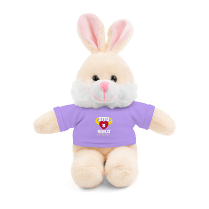 STFU & BUILD® - Classic Logo - Stuffed Animals with Tee