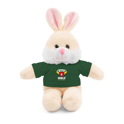 STFU & BUILD® - Classic Logo - Stuffed Animals with Tee