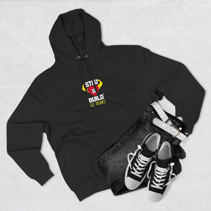 STFU & BUILD® | “Stop Complaining” — Men’s Premium Pullover Hoodie