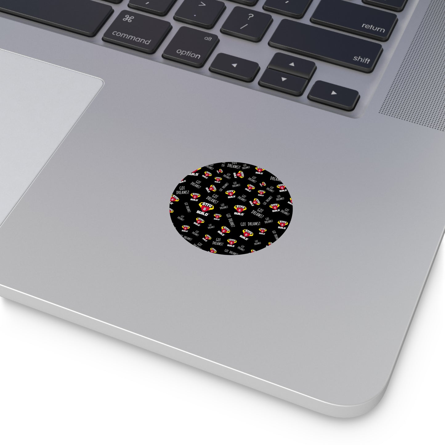 STFU & BUILD® - Classic Collage - Round Vinyl Stickers
