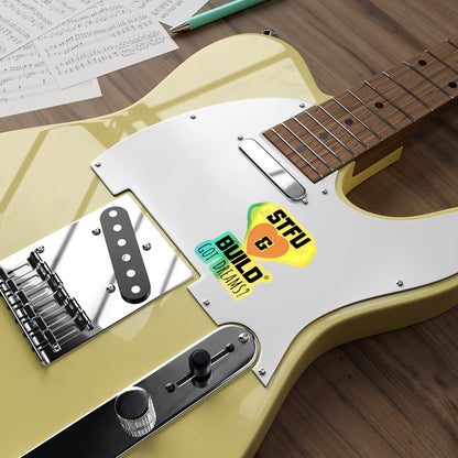 STFU & BUILD® - Classic - "Got Dreams" - Holographic Die-cut Stickers