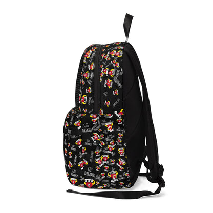 STFU & BUILD® - Classic Collage, HVW Creed - Unisex Classic Backpack