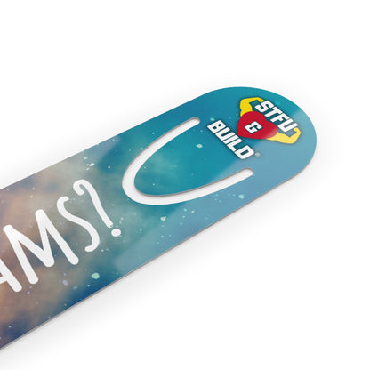 STFU & BUILD® - Galaxy Bookmark