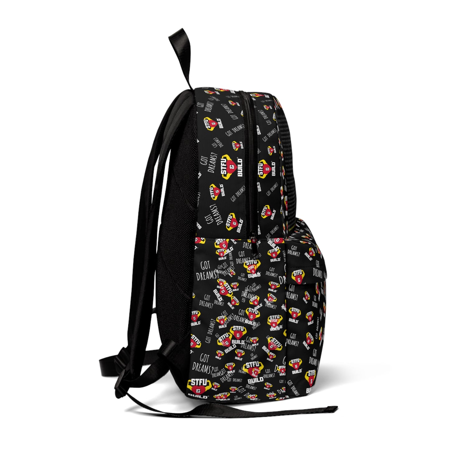 STFU & BUILD® - Classic Collage, HVW Creed - Unisex Classic Backpack