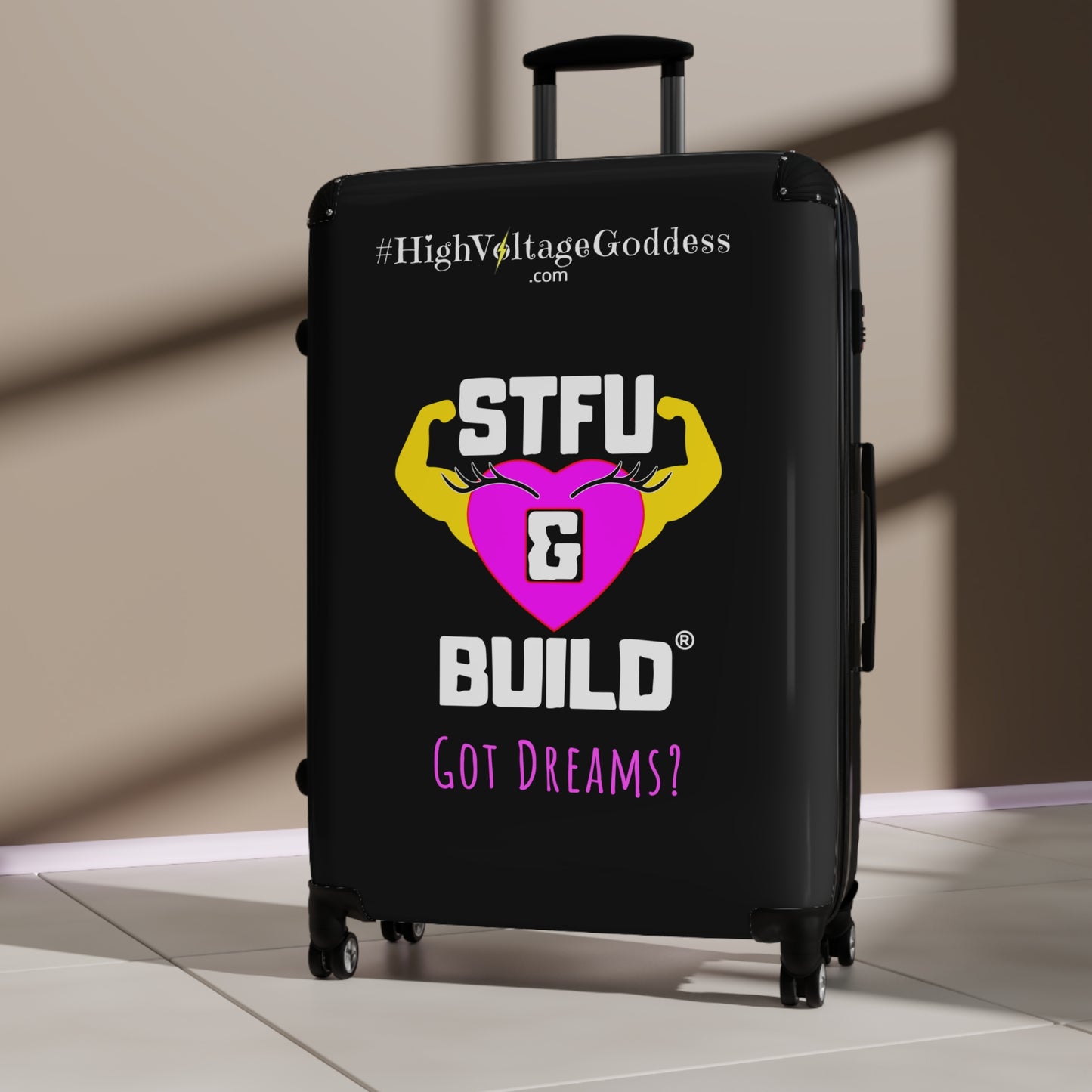STFU & BUILD® | Women's Empowerment — Travel Luggage