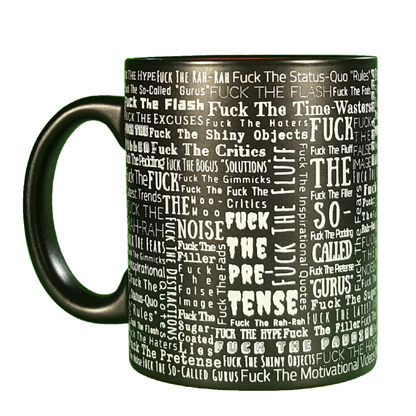 STFU & BUILD® - Classic Logo - High Voltage Results Mug