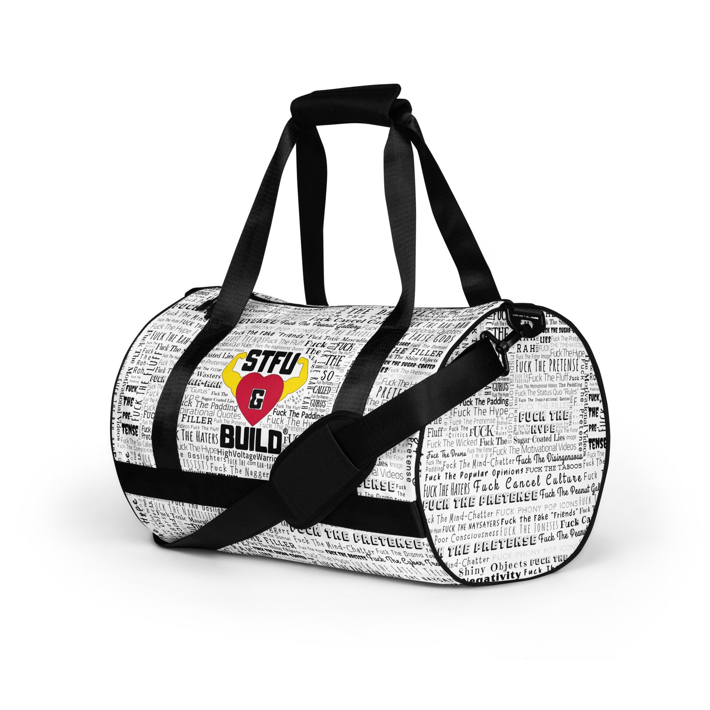 All-over print gym bag