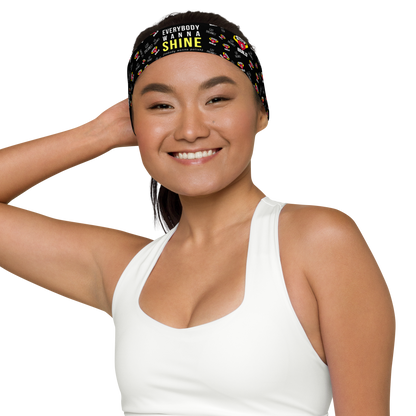 STFU & BUILD® | “Everybody Wanna Shine — Classic Collage” — Headband