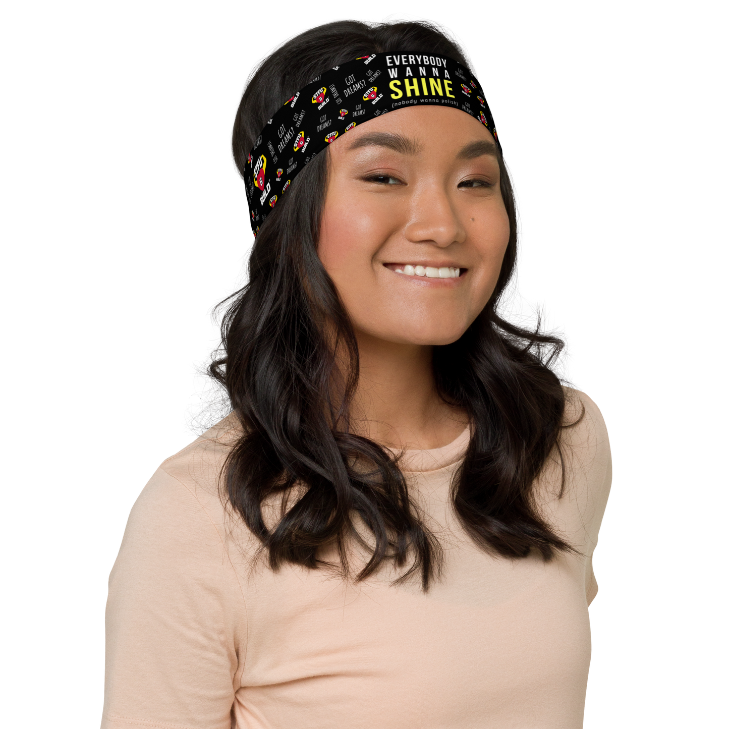 STFU & BUILD® | “Everybody Wanna Shine — Classic Collage” — Headband