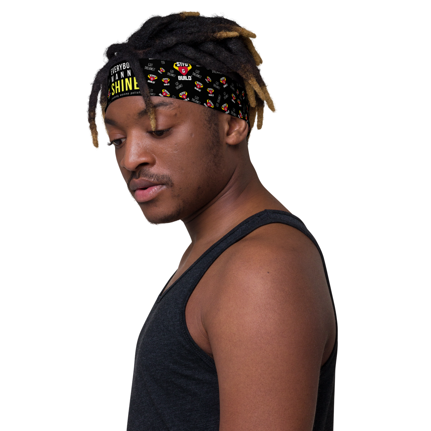 STFU & BUILD® | “Everybody Wanna Shine — Classic Collage” — Headband