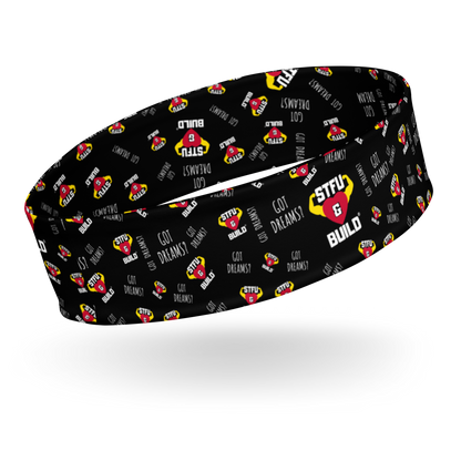 STFU & BUILD® | “Everybody Wanna Shine — Classic Collage” — Headband