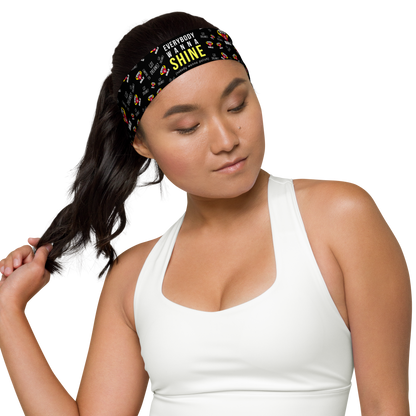 STFU & BUILD® | “Everybody Wanna Shine — Classic Collage” — Headband