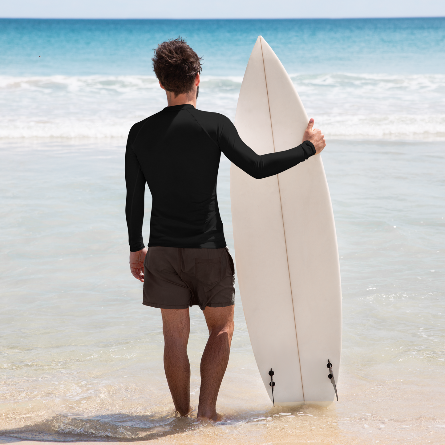STFU & BUILD® | “Do The Dirty Core Work” — Men’s Rash Guard