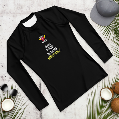 STFU & BUILD® | “Make Your Dreams Inevitable” — Men’s Rash Guard