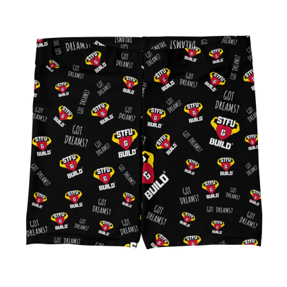 STFU & BUILD® | “Do The Dirty Core Work” — Women’s Performance Shorts