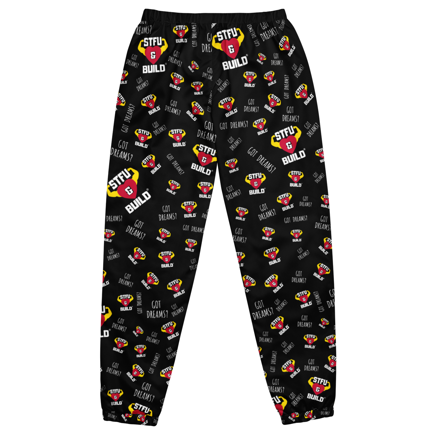 STFU & BUILD® | “Do The Dirty Core Work” — Men's Track Pants
