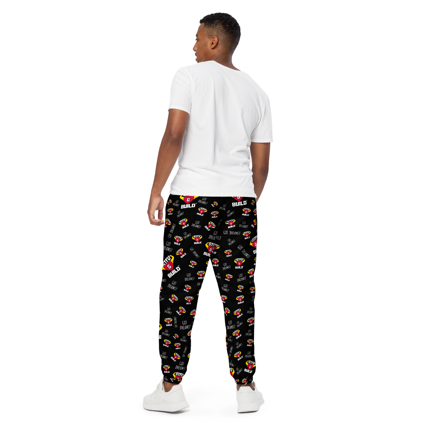 STFU & BUILD® | “Do The Dirty Core Work” — Men's Track Pants