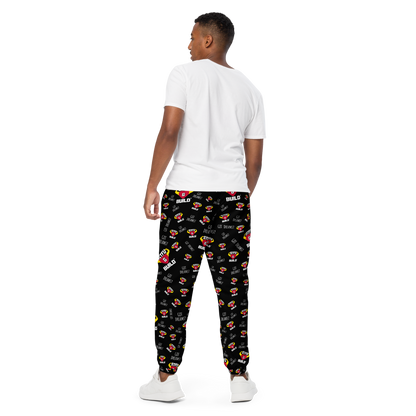 STFU & BUILD® | “Do The Dirty Core Work” — Men's Track Pants