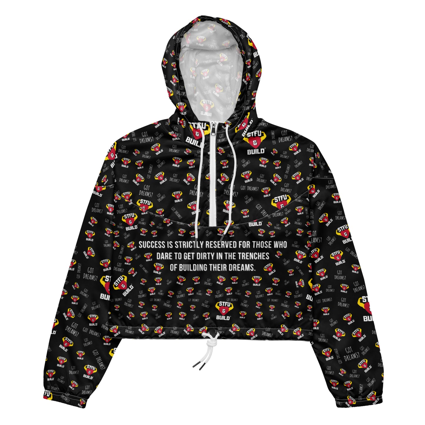 Women’s cropped windbreaker