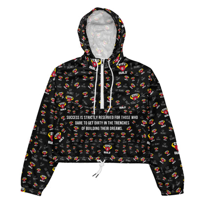 Women’s cropped windbreaker